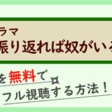 ドラマ『振り返れば奴がいる』