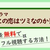 ドラマ『この恋はツミなのか!?』