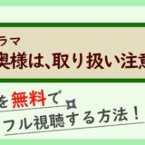 ドラマ『奥様は、取り扱い注意』